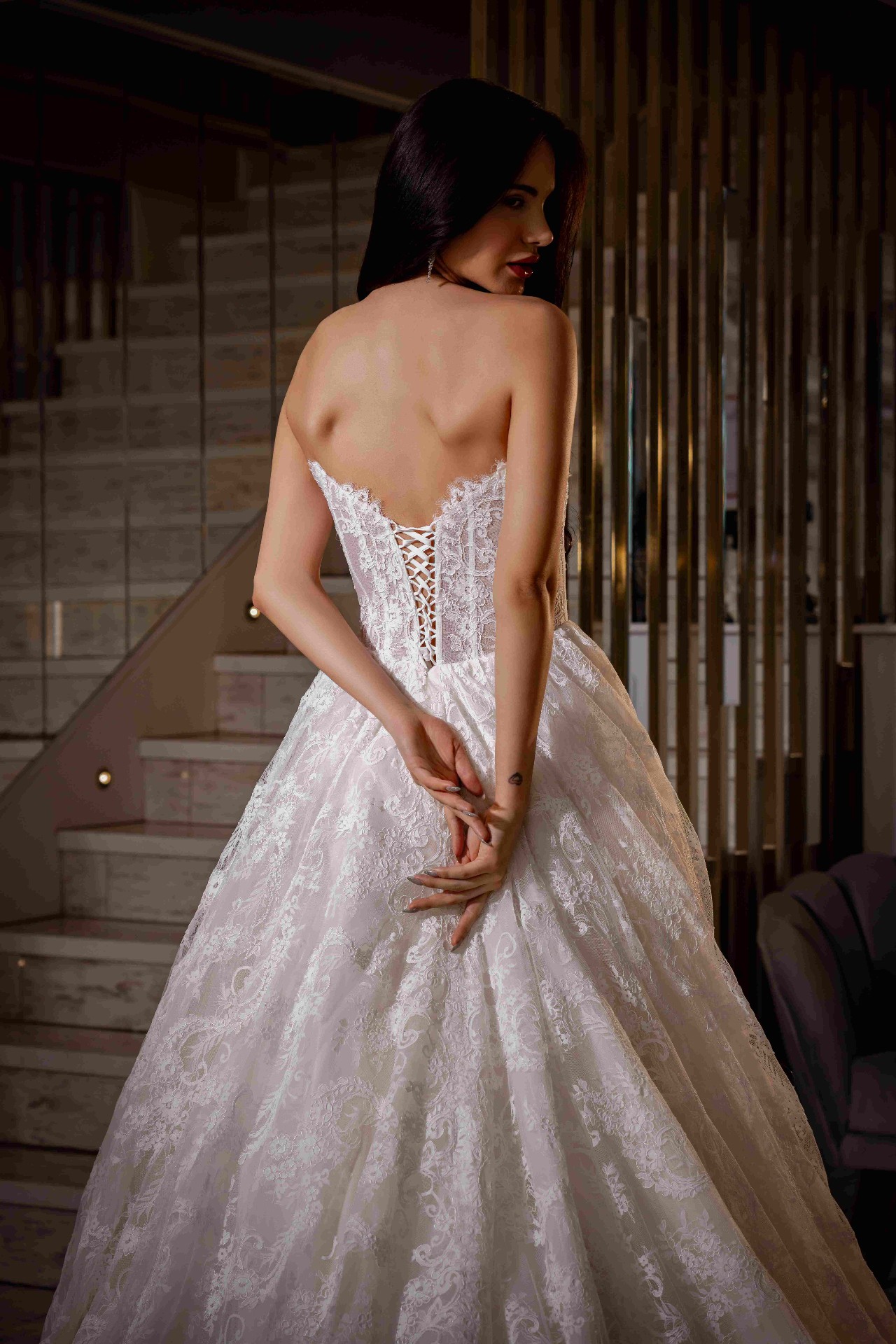 Brautkleid Corset-Rücken Detail